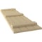 Ekena Millwork Americraft 4-Board (3 Batten) Wood Joined Board-n-Batten Shutters w/Ellipt Top, ARW401BE414X65NTH, PR ARW401BE414X65NTH - alternate 4